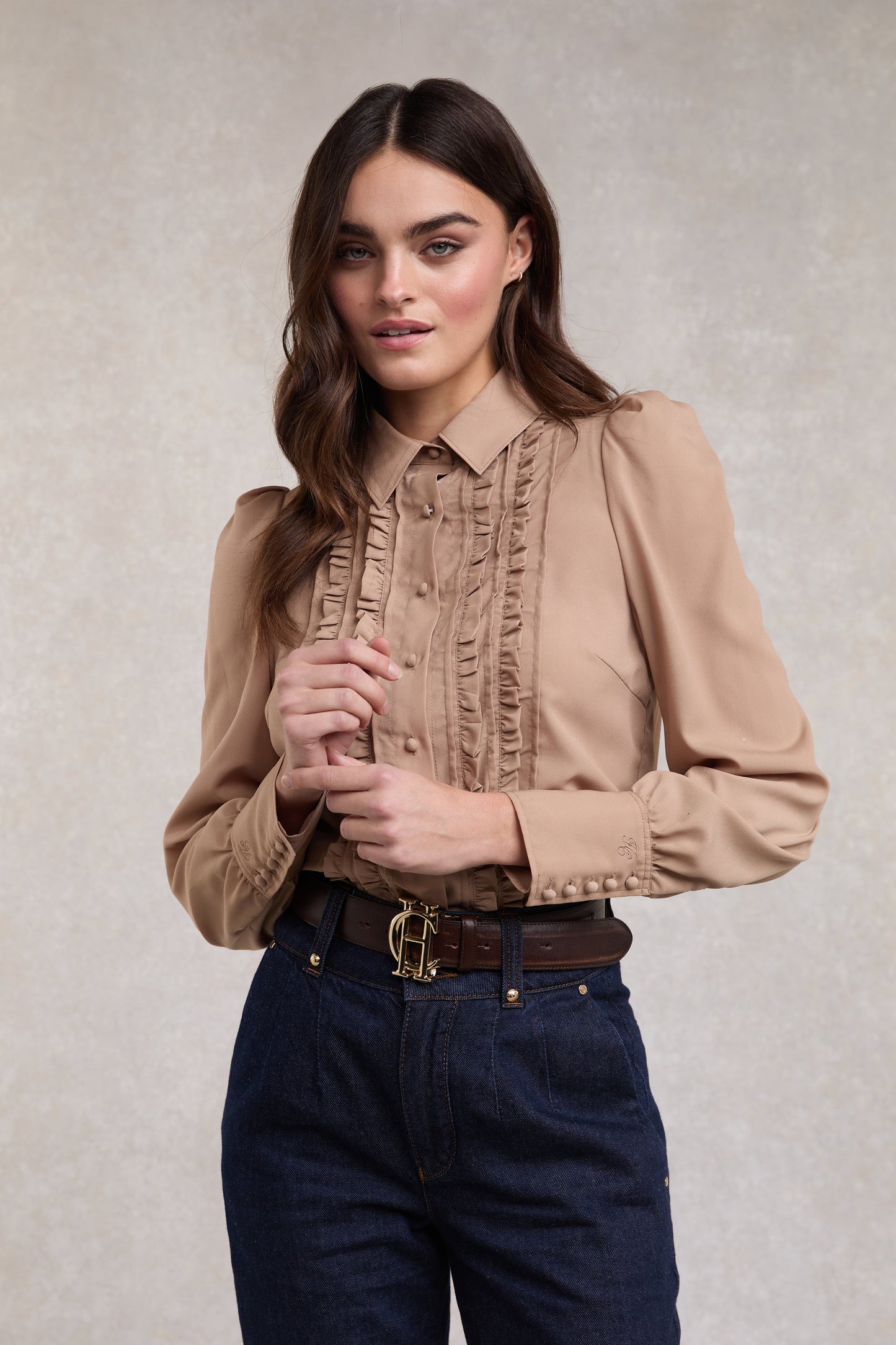 Clarissa Shirt (Caramel)