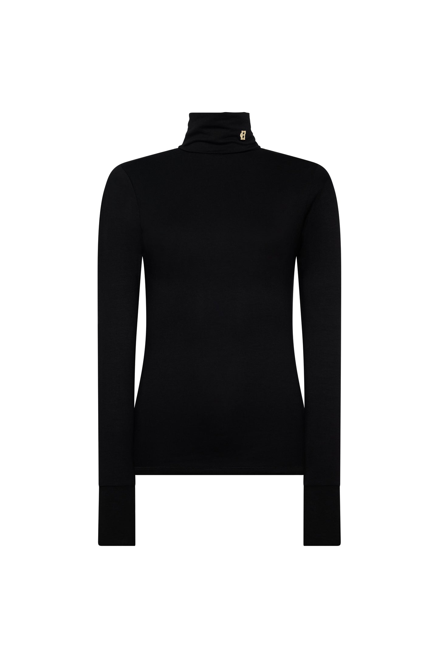 Lucy Essential Roll Neck (Black)