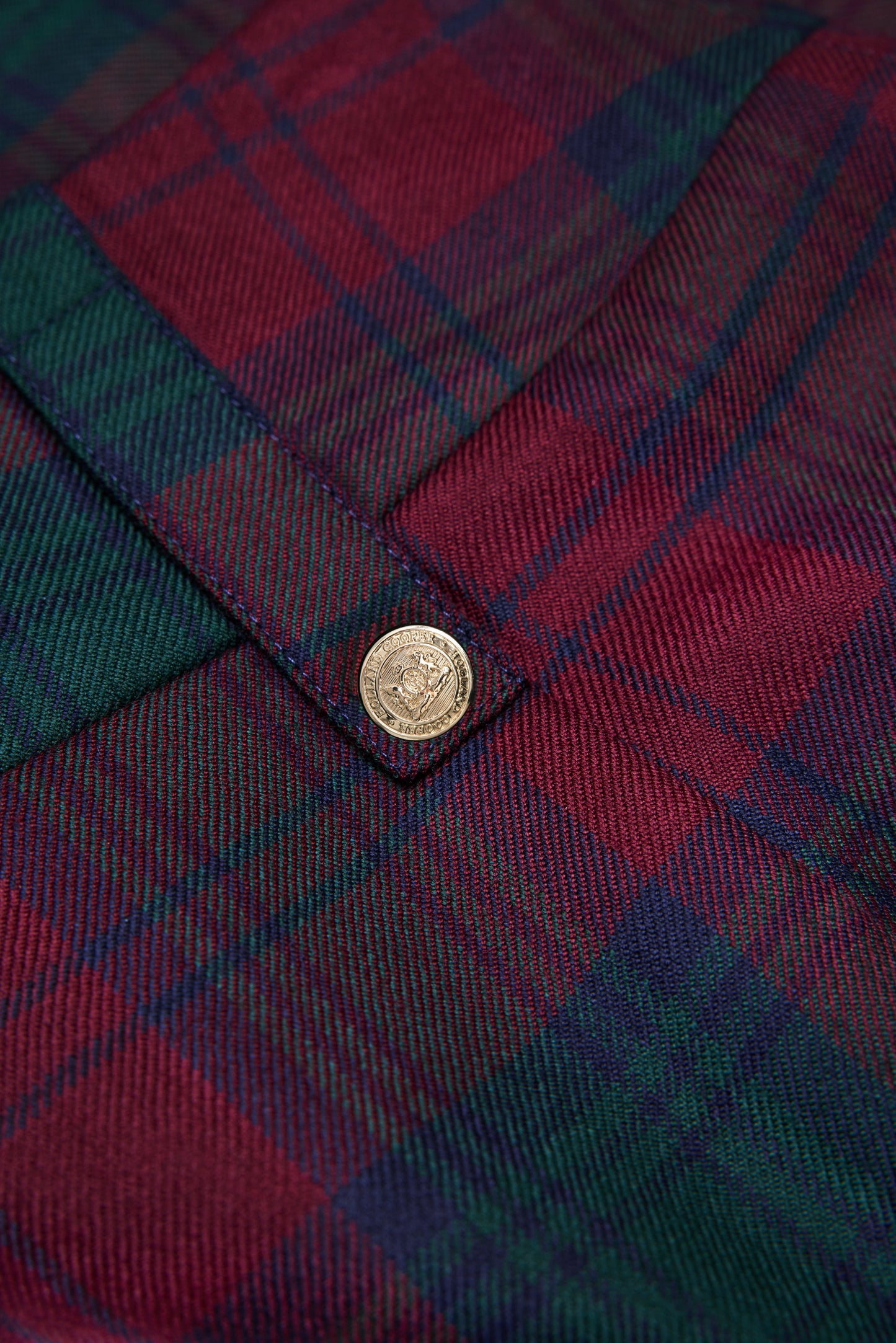 Luxe Tailored Short (Mulberry Tartan)