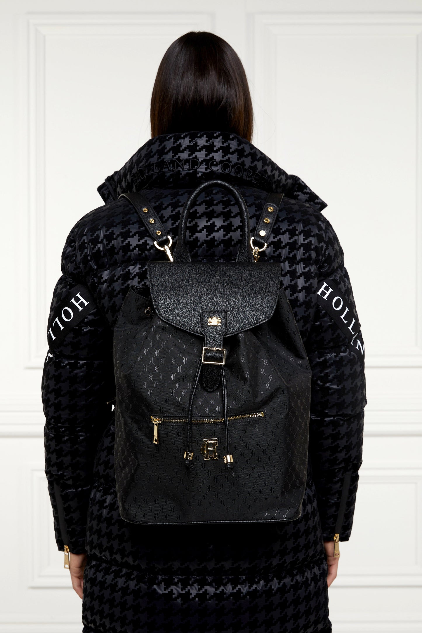 Regency Backpack (Black Monogram)