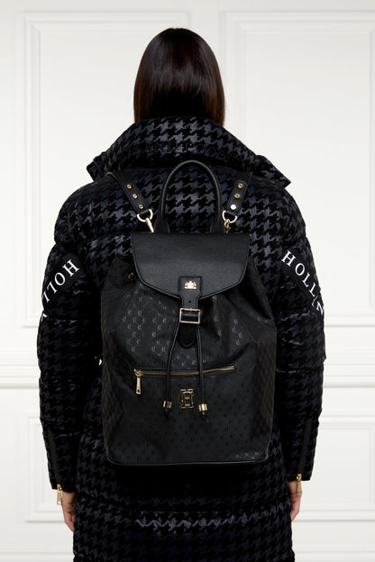 Regency Backpack (Black Monogram)