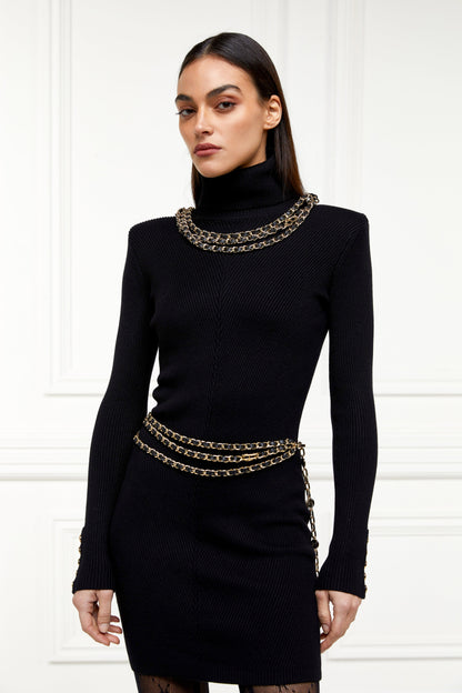 Chain Belt (Black Gold)