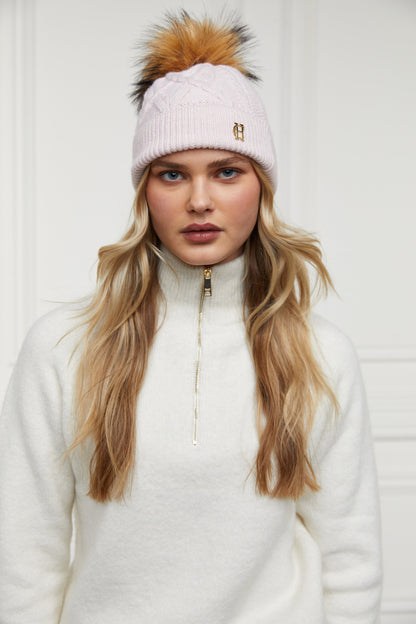 Cortina Bobble Hat (Soft Pink)