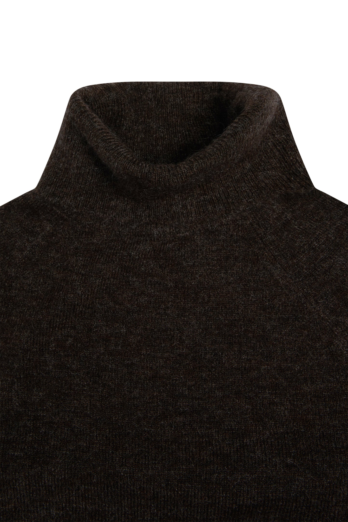 Maisie Roll Neck Knit (Chocolate)
