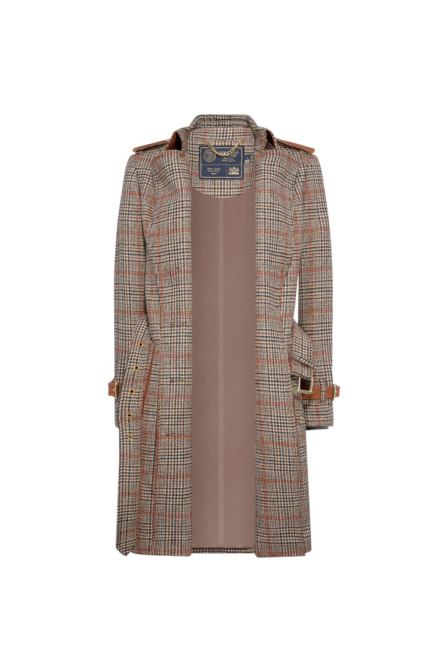 Marlborough Trench Coat (Orange Windsor)