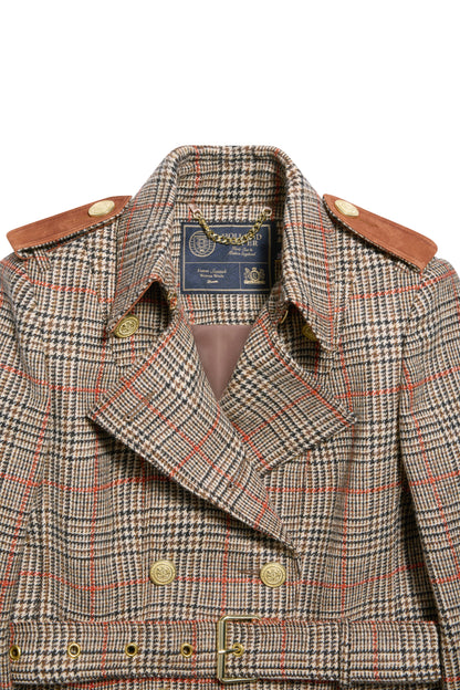 Marlborough Trench Coat (Orange Windsor)