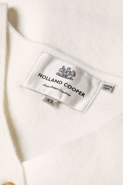 Melanie Knitted Waistcoat (Natural)