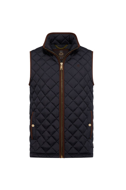 Men's Country Quilted Gilet (Ink Navy)