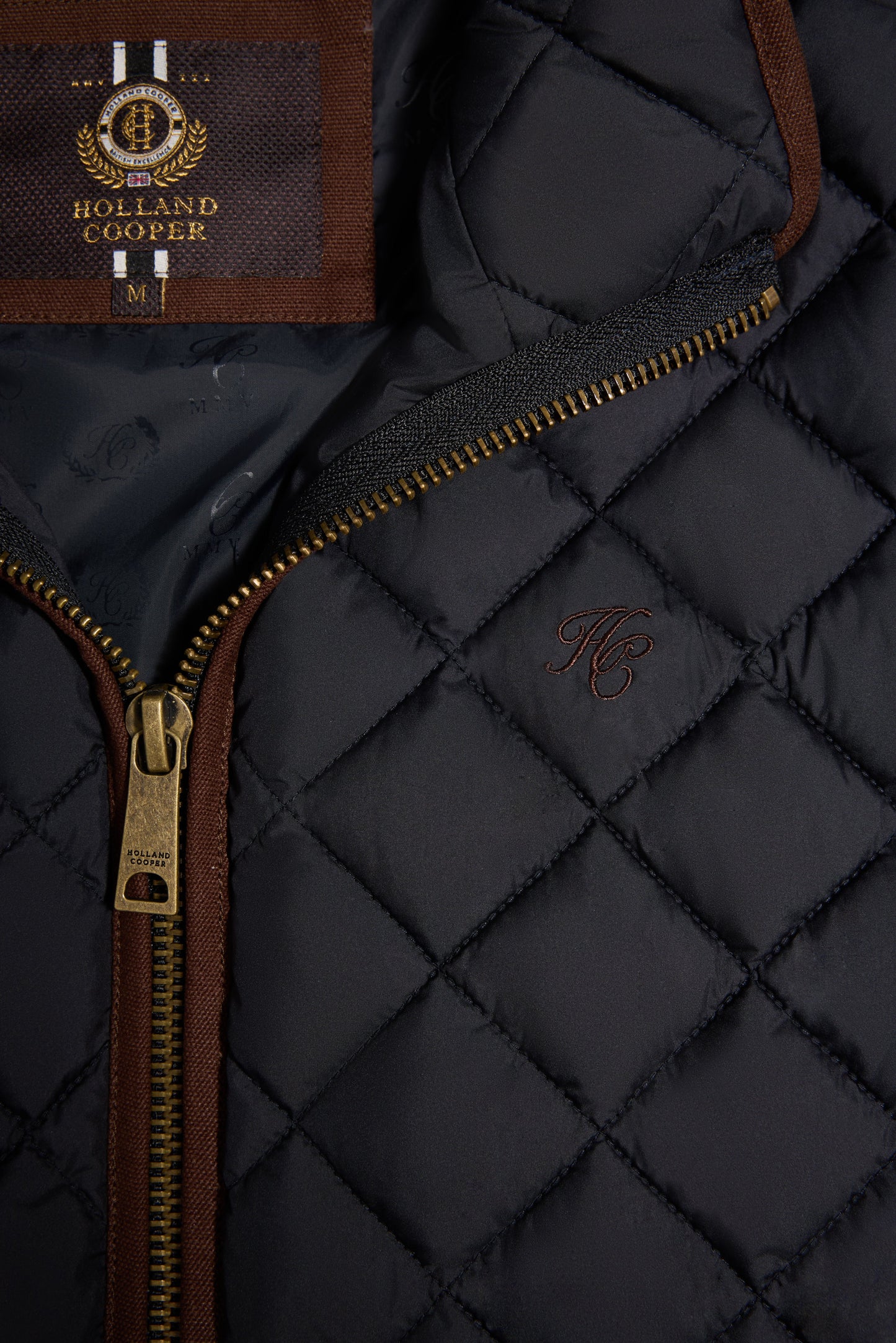 Men's Country Quilted Gilet (Ink Navy)