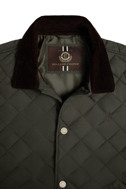 Men's Quilted Liner Jacket (Army Khaki)