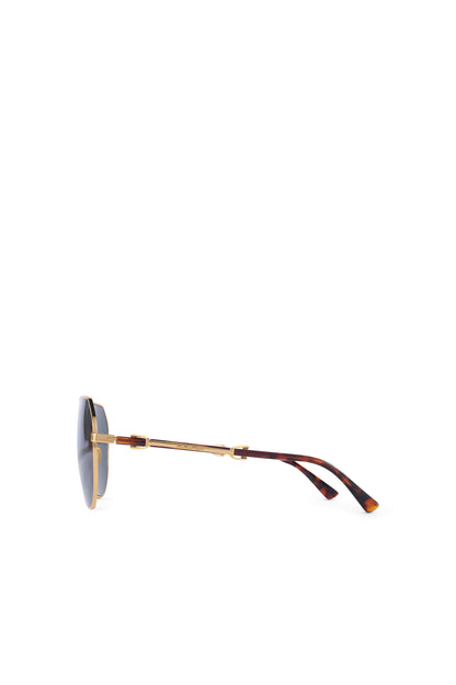 Milano Aviator Sunglasses (Gold)