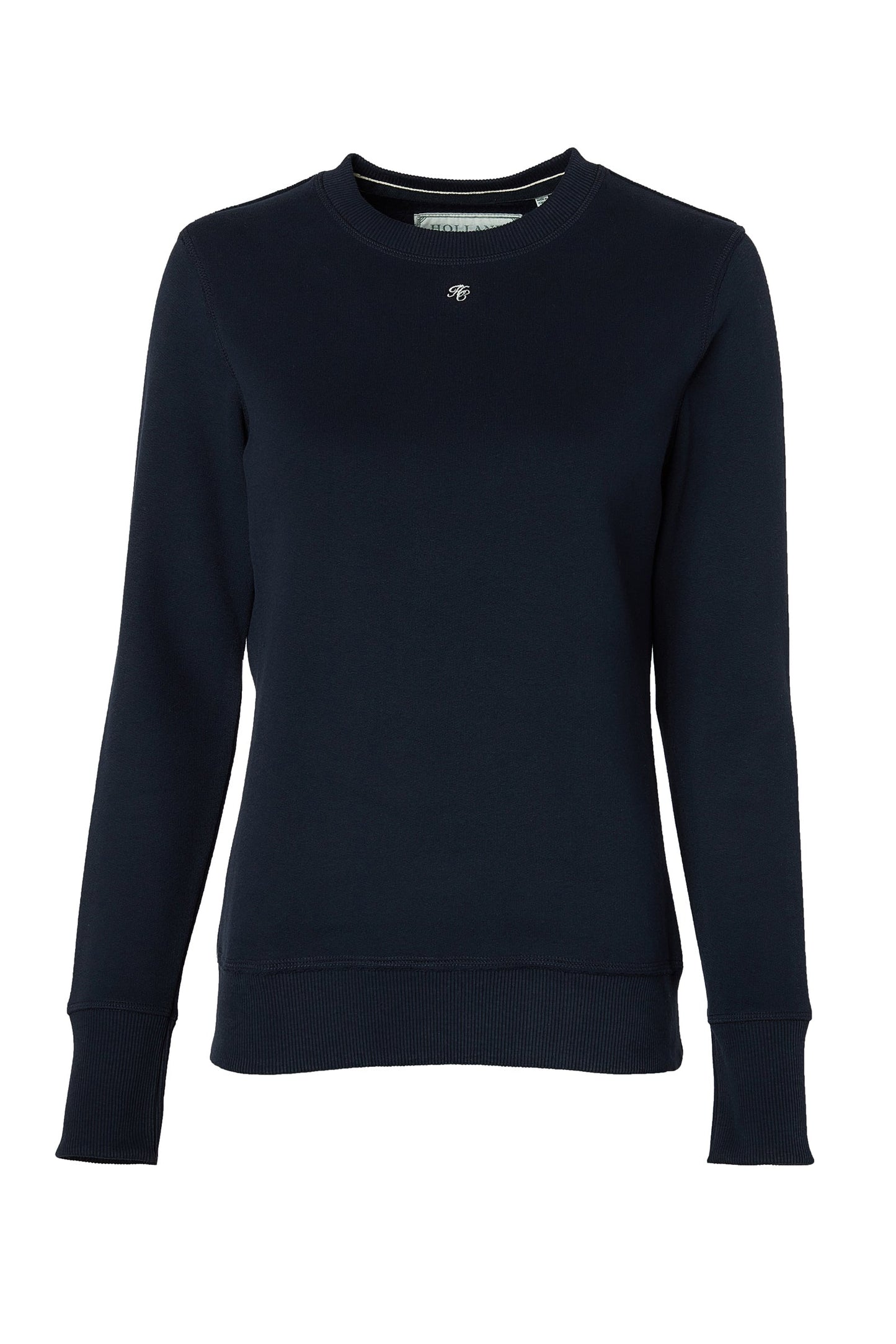 Monogram Crew Neck Sweat (Ink Navy)