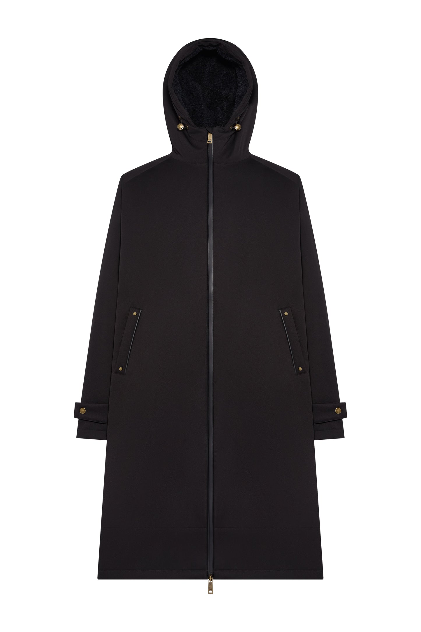 Men's One-Size Waterproof Coat (Black)