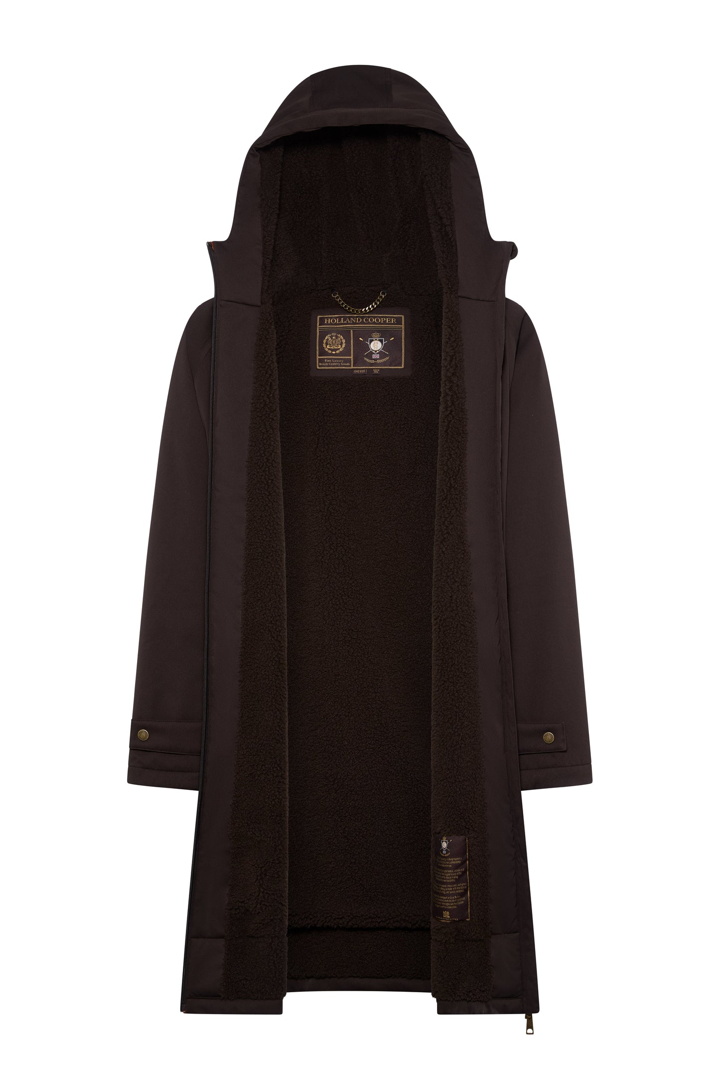 Men's One-Size Waterproof Coat (Chocolate)