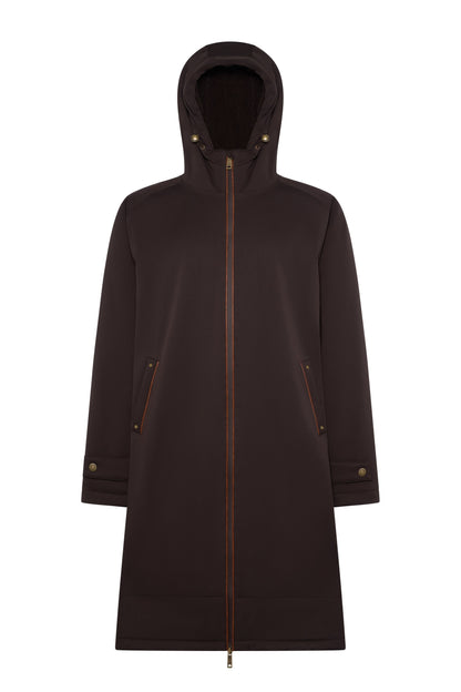 Men's One-Size Waterproof Coat (Chocolate)