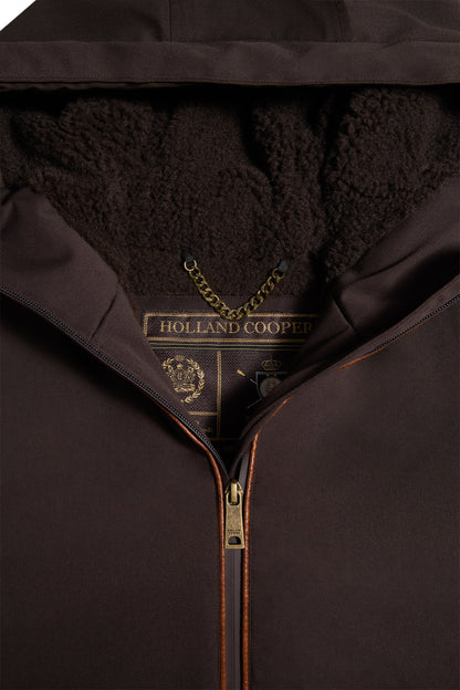 Men's One-Size Waterproof Coat (Chocolate)