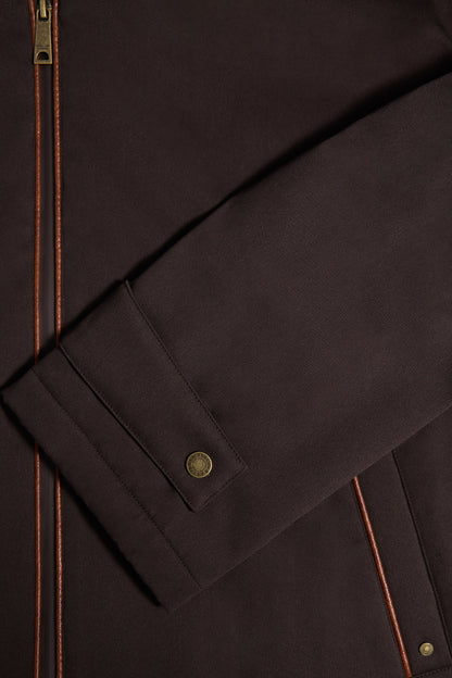 Men's One-Size Waterproof Coat (Chocolate)