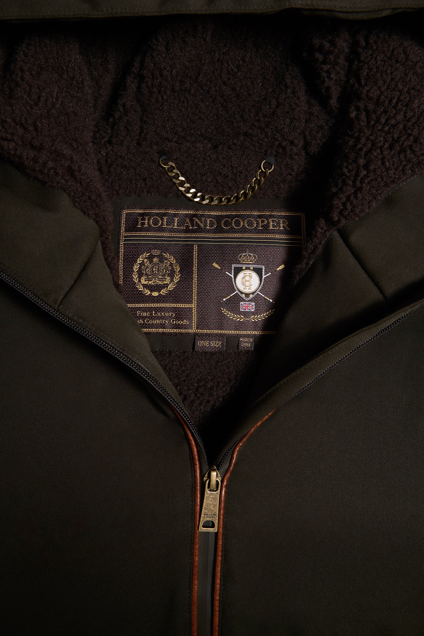 Men's One-Size Waterproof Coat (Khaki)