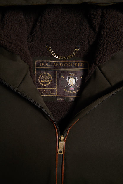 Men's One-Size Waterproof Coat (Khaki)