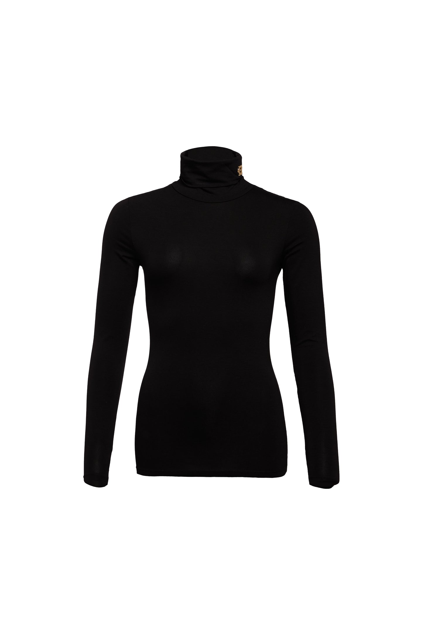 Paige Roll Neck (Black)