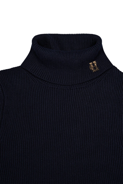 Painswick Roll Neck Knit (Ink Navy)