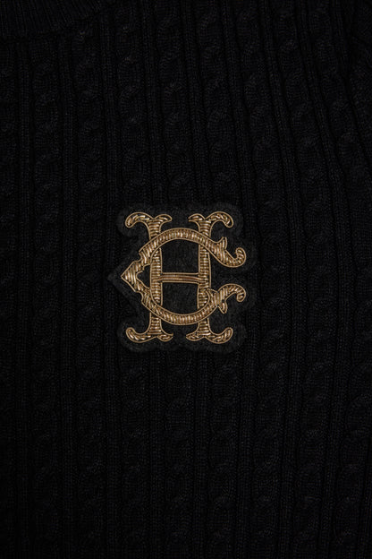 Princeton Crew Neck Knit (Black)