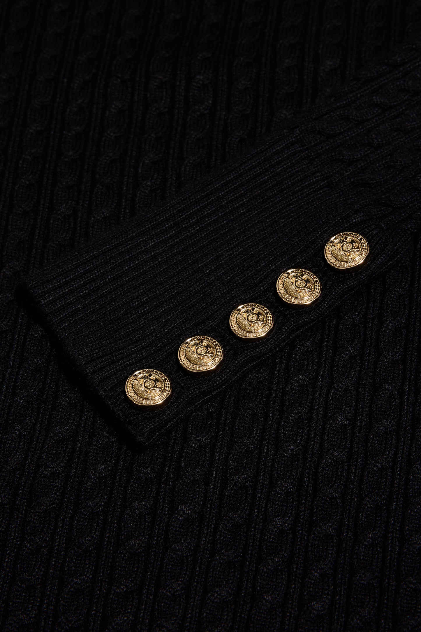 Princeton Crew Neck Knit (Black)