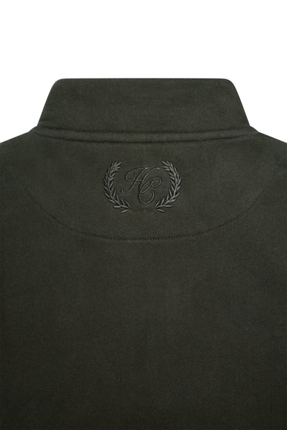 Men's Quarter Zip Sweat (Racing Green)