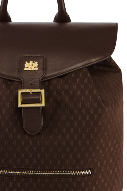Regency Backpack (Chocolate Monogram)