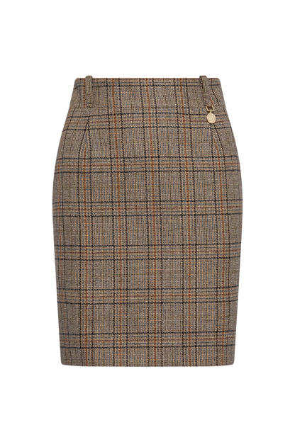 Regency Skirt (Bourbon Tweed)