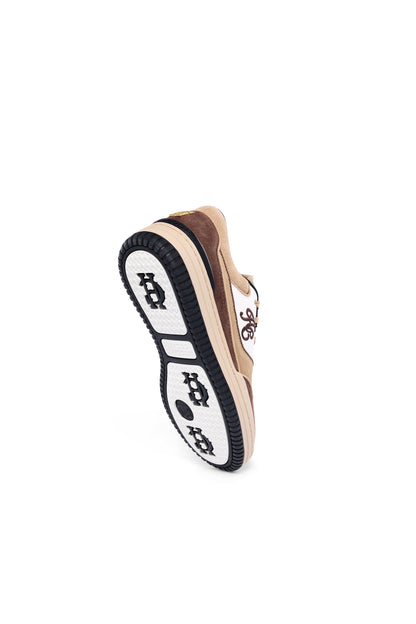 Retro Trainer (Taupe Tan Nude)