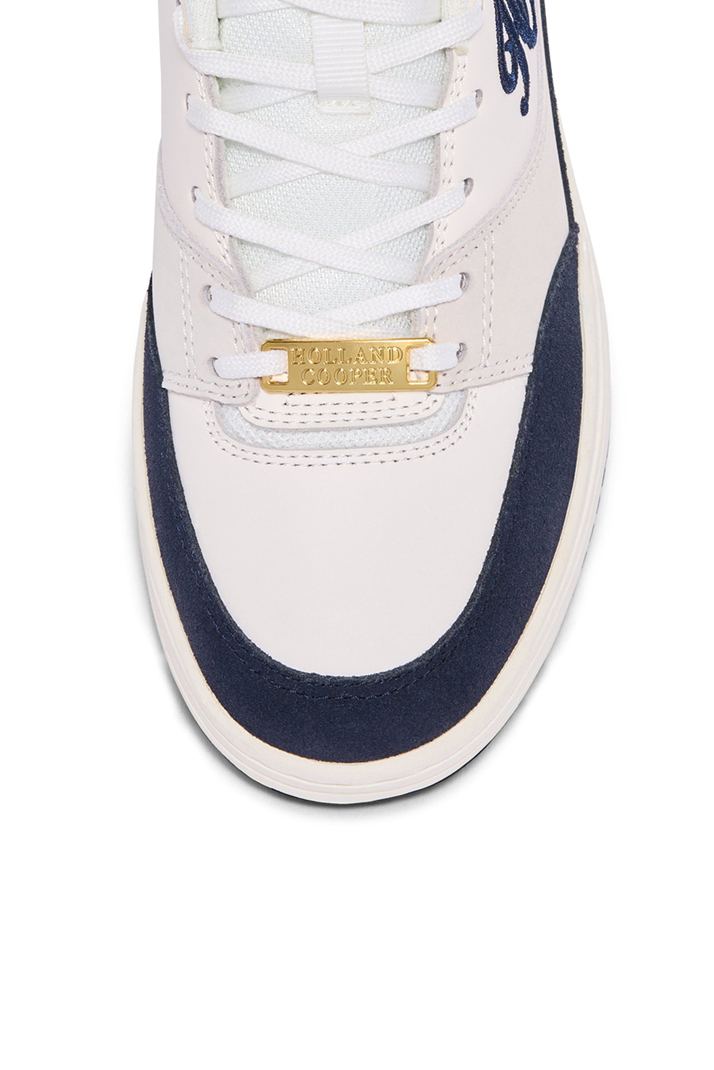 Retro Trainer (White Navy)