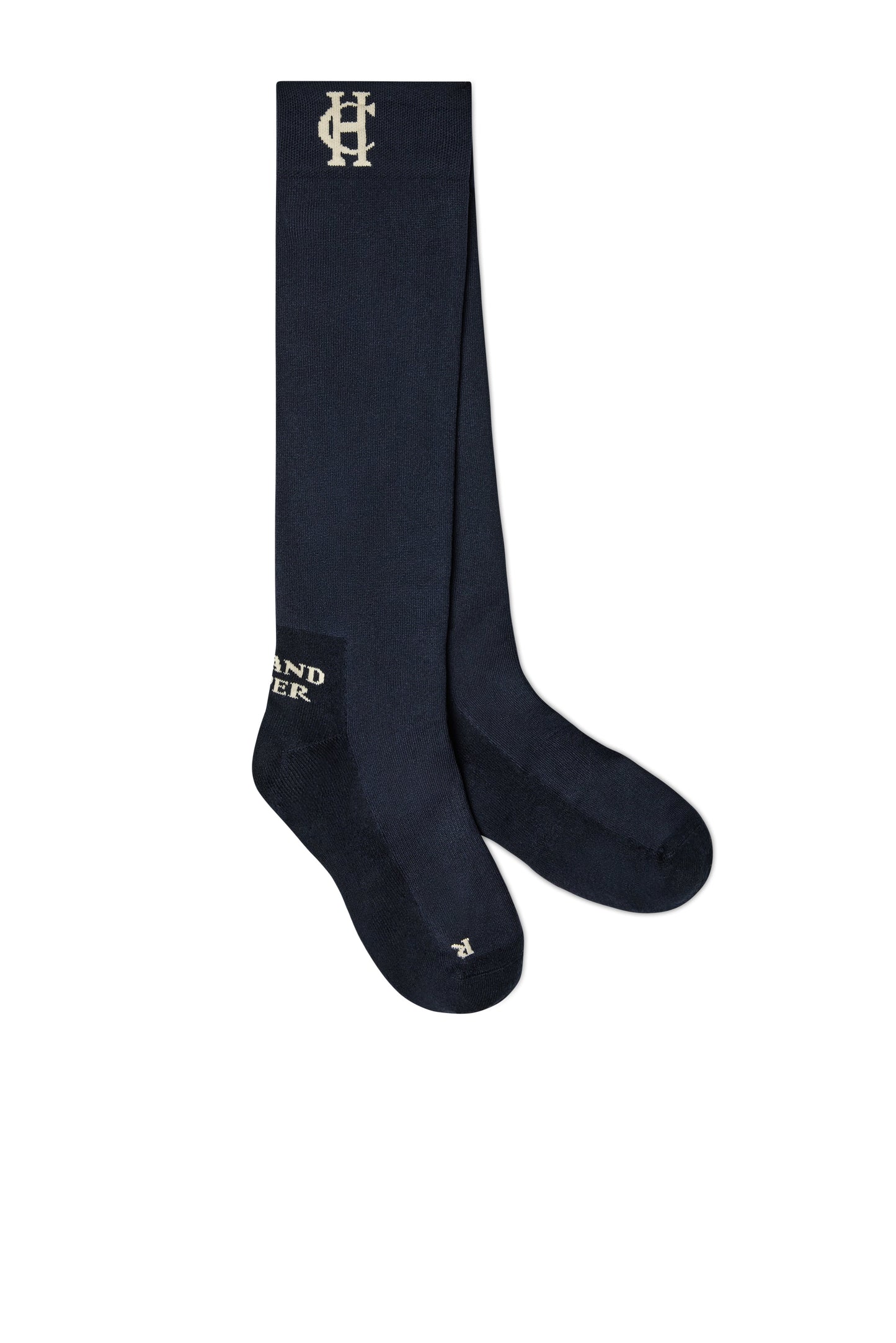 Riding Sock (Ink Navy Ecru)