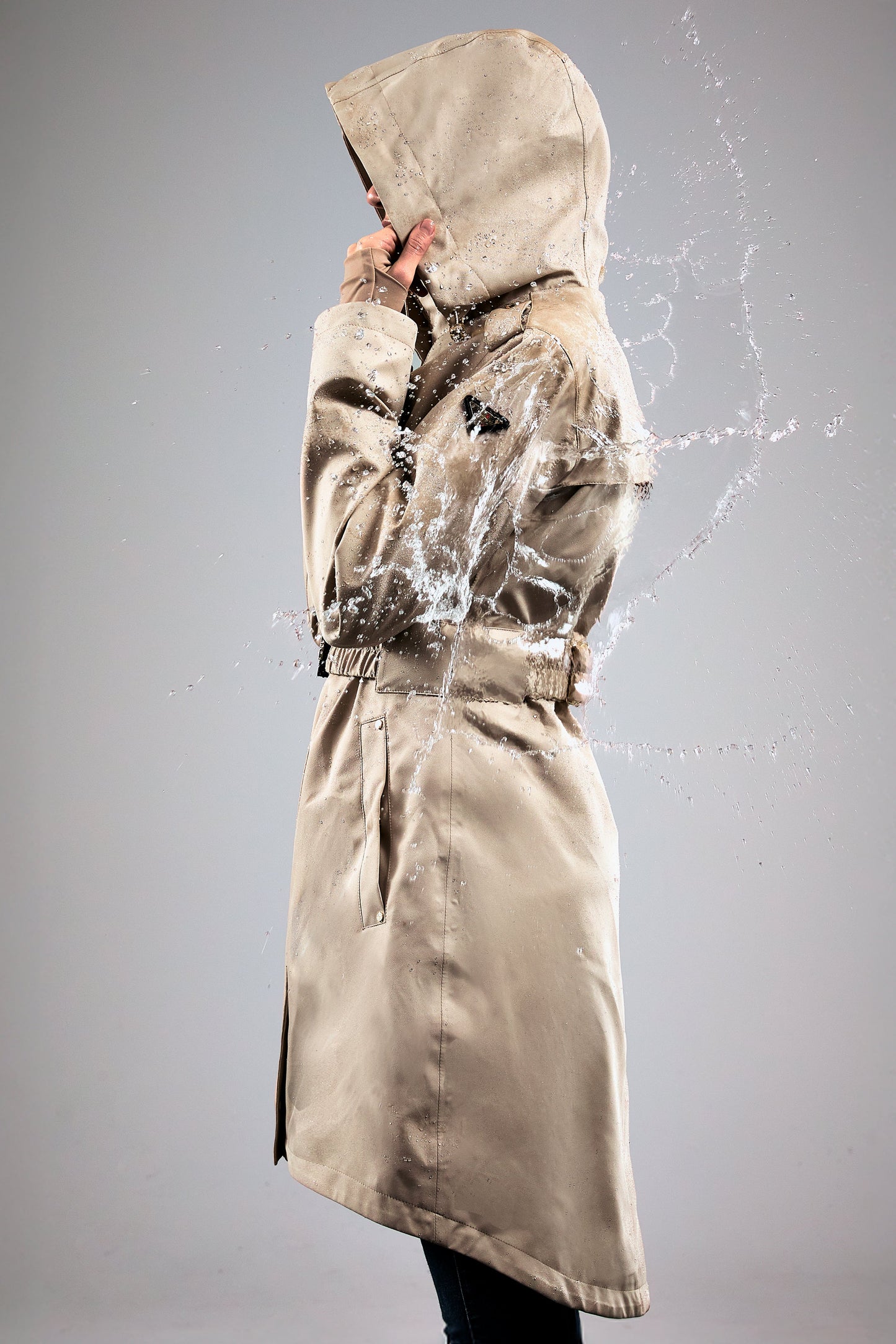 Rosedale Waterproof Parka (Stone)