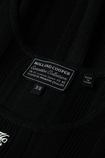 Ruby Knitted Vest (Black)