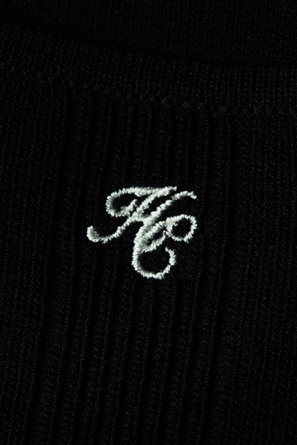 Ruby Knitted Vest (Black)