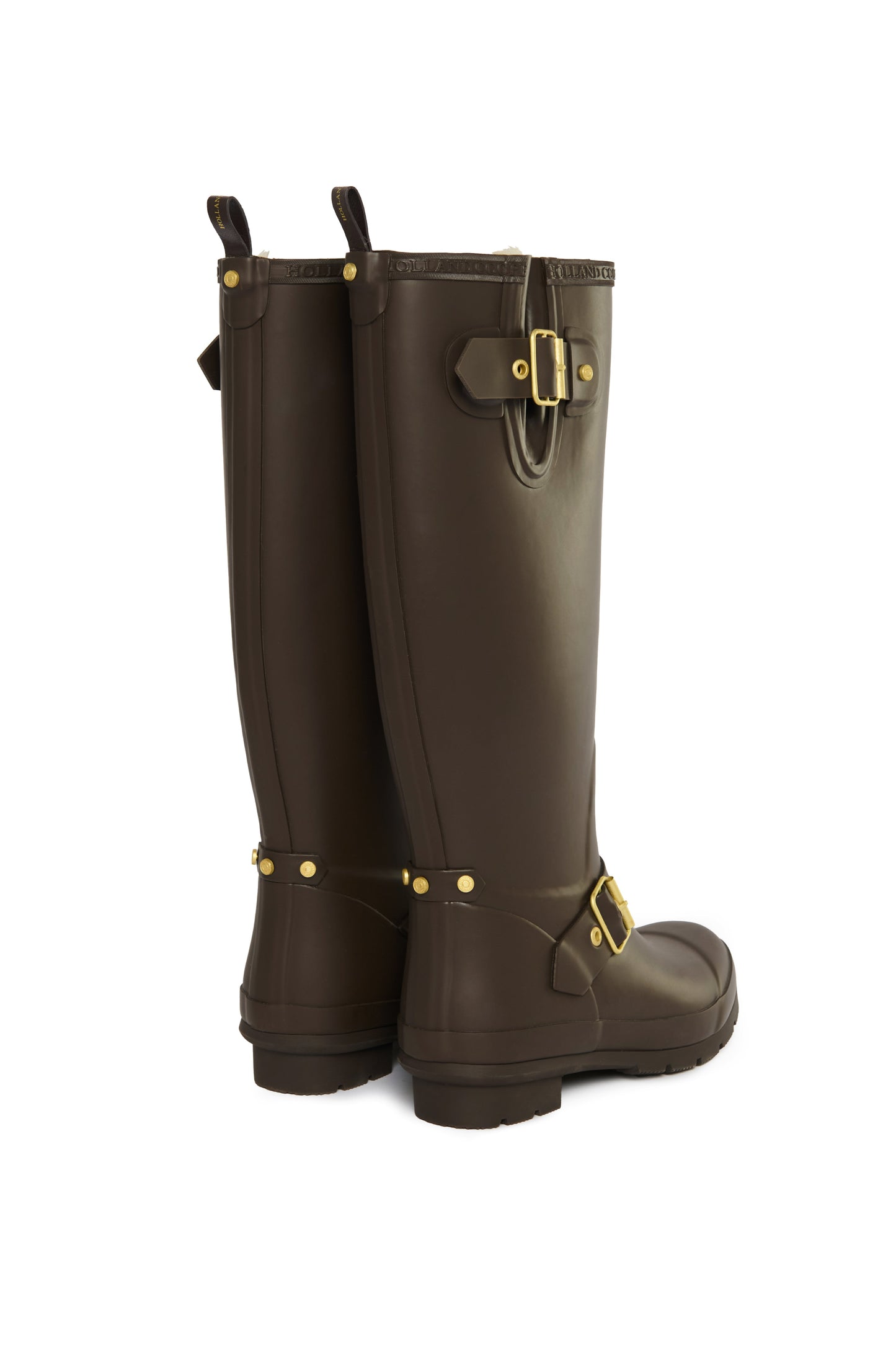 Sherpa Lined Regency Wellington (Chocolate Matte Gold)