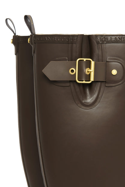 Sherpa Lined Regency Wellington (Chocolate Matte Gold)