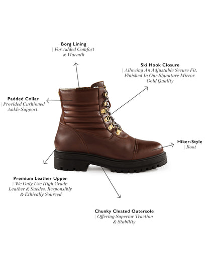 The Cotswold Walking Boot (Chocolate)