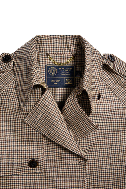 Full Length Soho Trench Coat (Westminster Tweed)