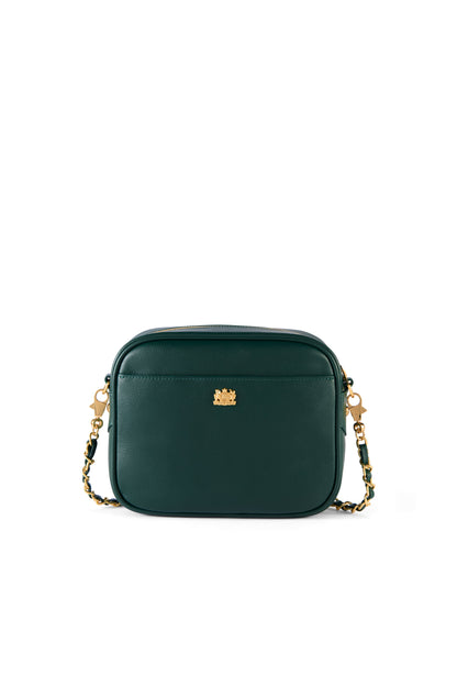 Soho Camera Bag (Emerald Leather)