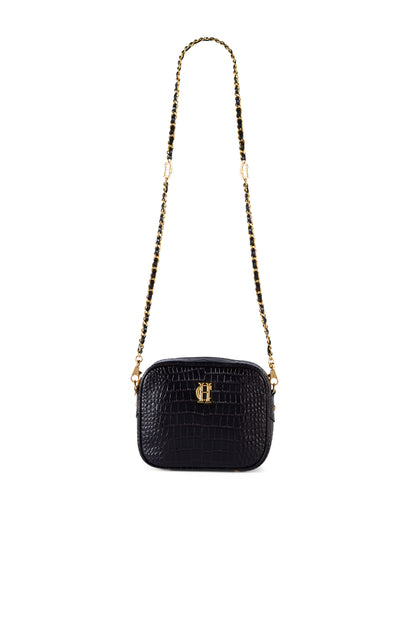 Soho Camera Bag (Rich Chocolate Croc)