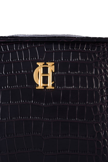 Soho Camera Bag (Rich Chocolate Croc)