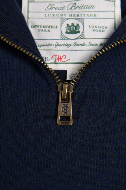 Sporting Goods Zip Henley (Ink Navy)