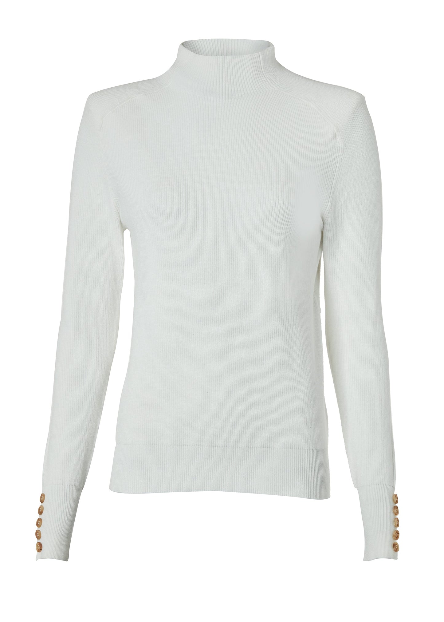 Tara High Neck Knit (Natural)