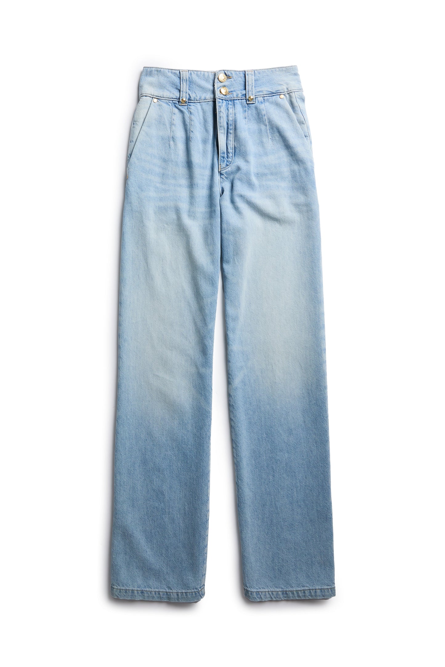 Tailored Wide Leg Jean (Vintage Indigo)