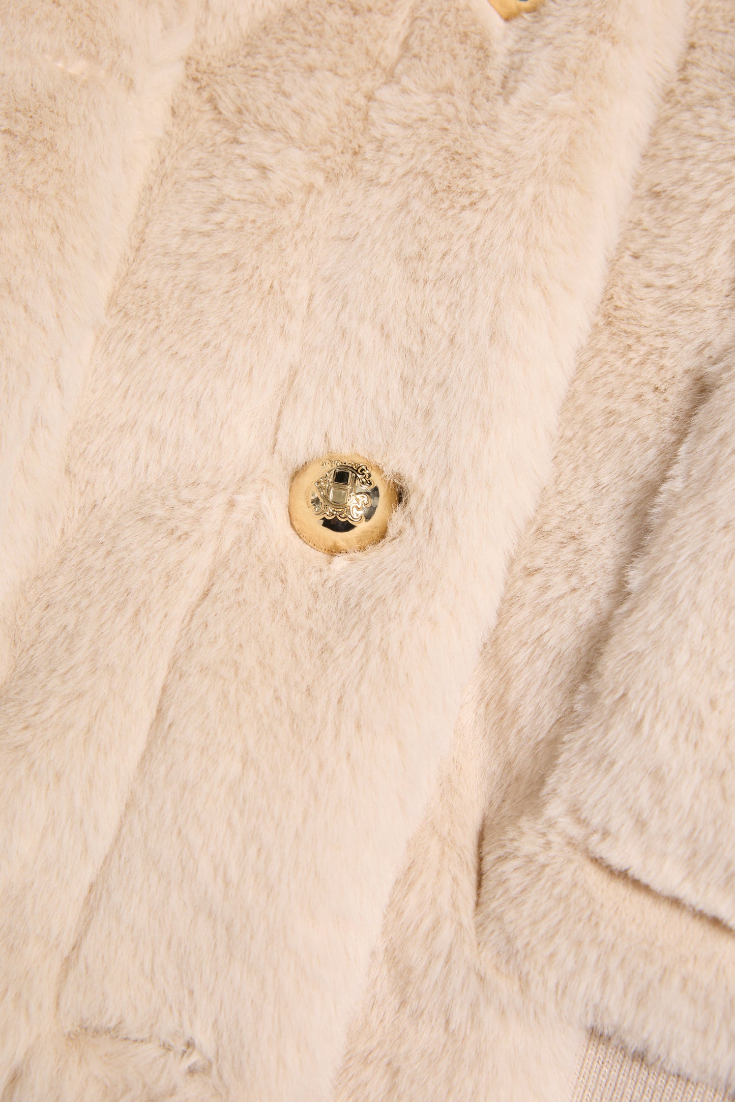 Teddy Bomber Jacket (Natural)