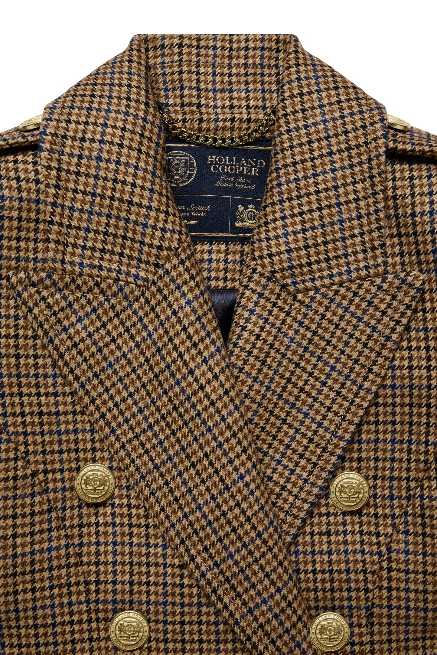 The Great Coat (Abbot Check Tweed)