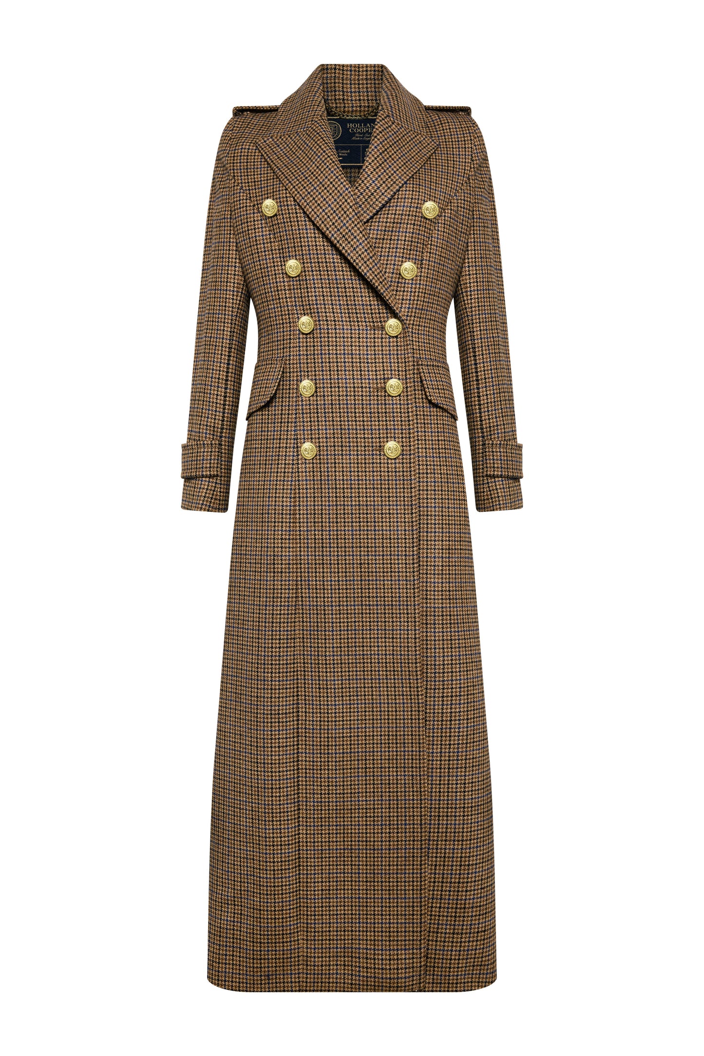 The Great Coat (Abbot Check Tweed)