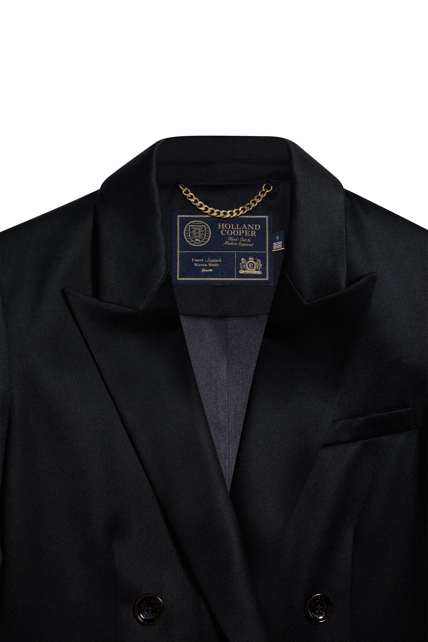 The Portman Blazer (Black Twill)